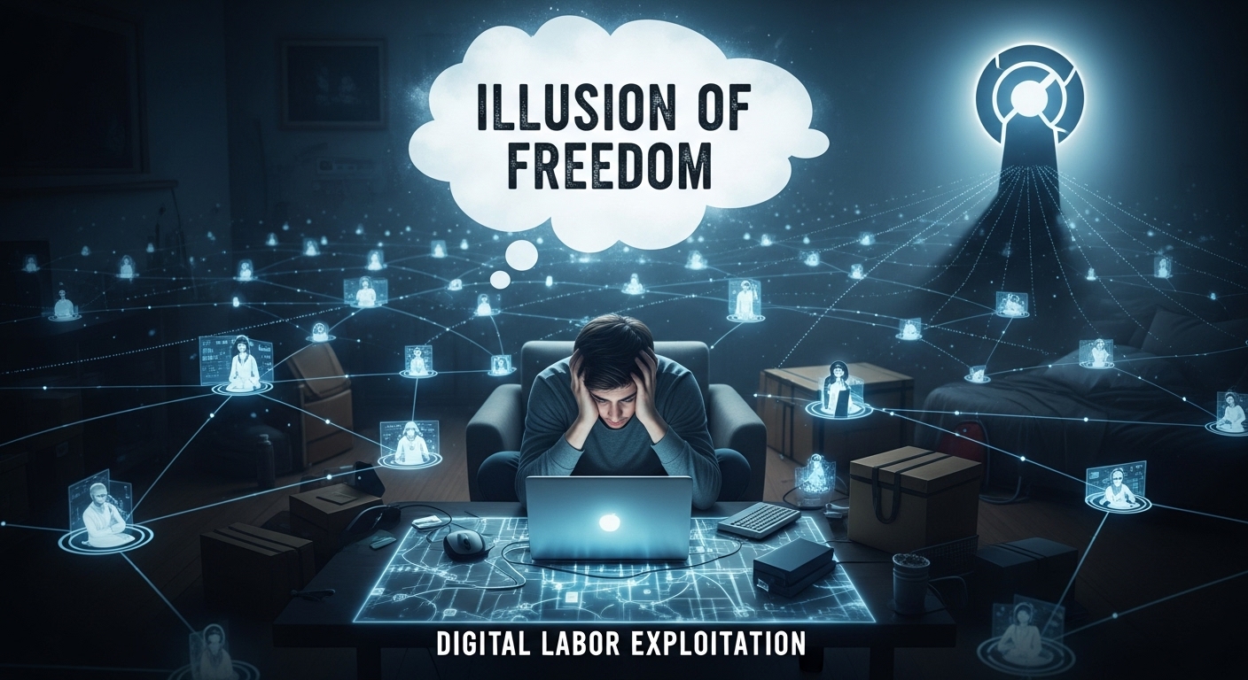 Ekonomi Gig Global: Ilusi Kebebasan di Balik Eksploitasi Buruh Digital